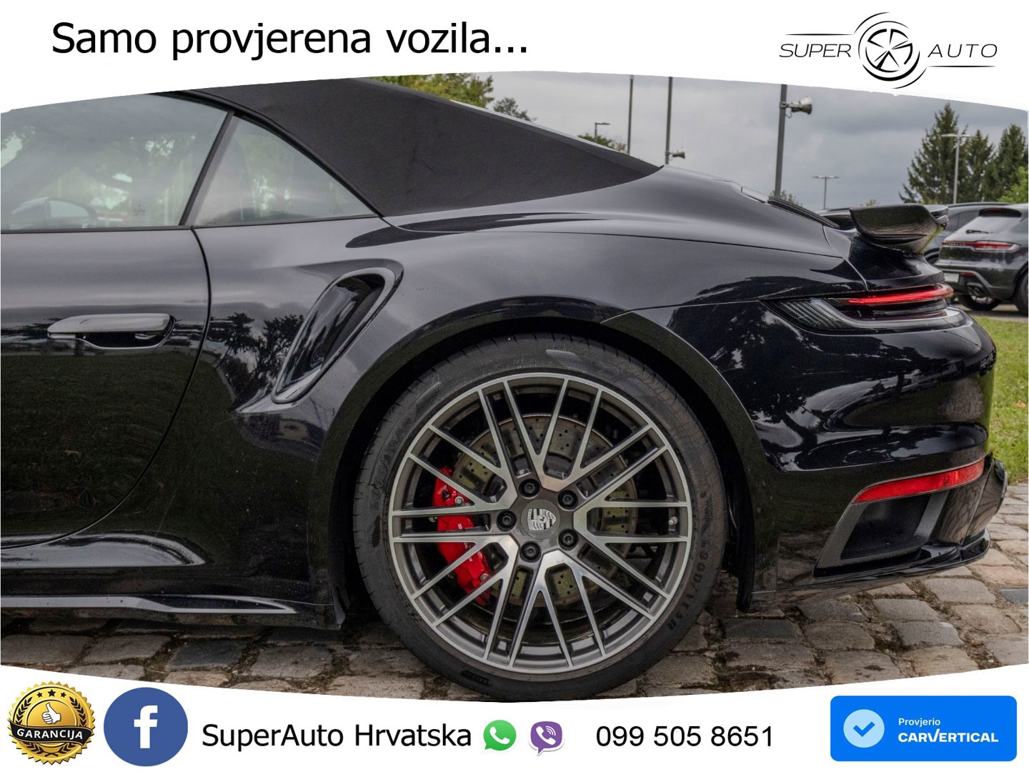 Porsche 911 Turbo Cabriolet 3.8 (580 KS) PDK LED+GR SJED+ACC
