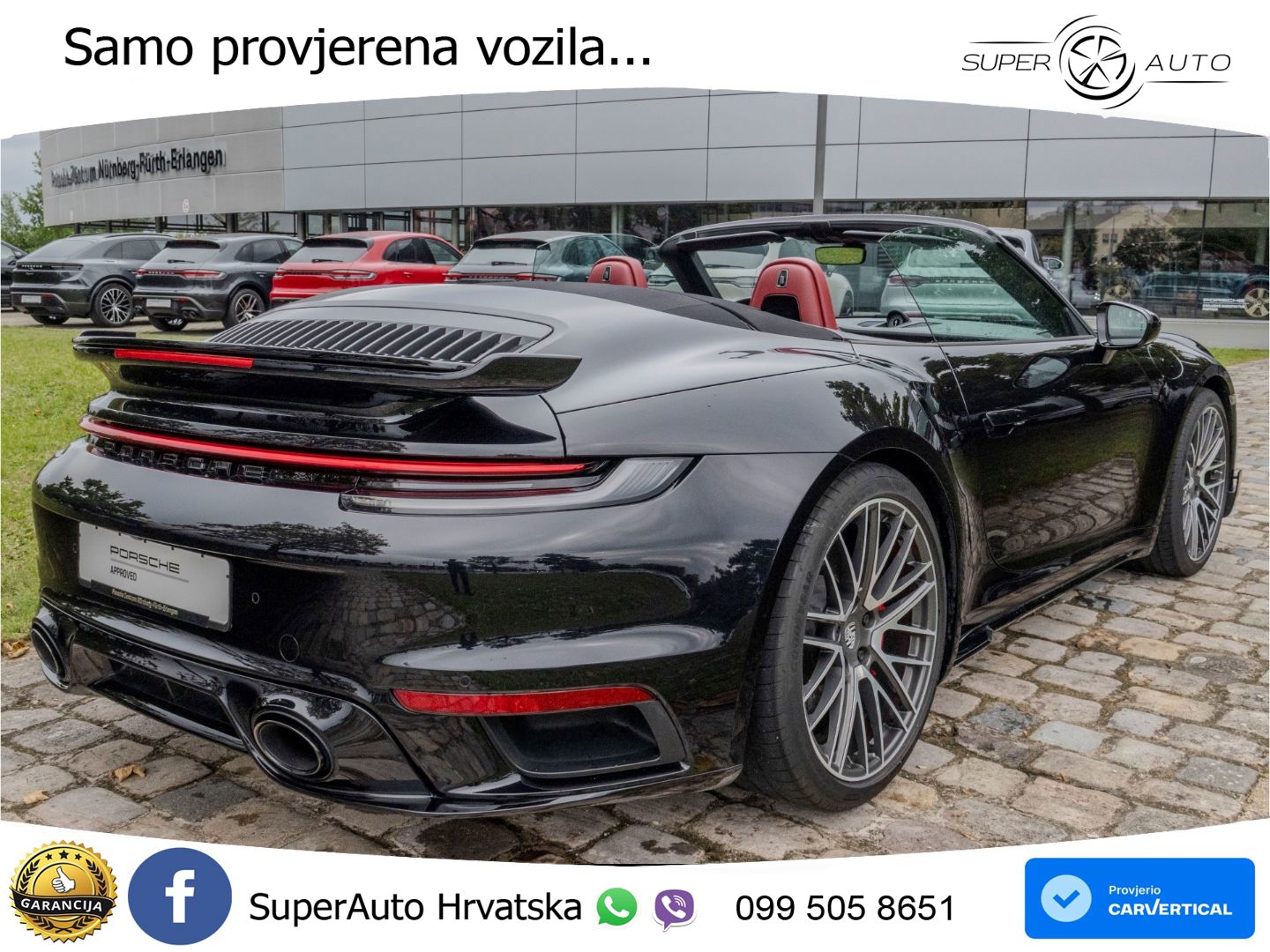 Porsche 911 Turbo Cabriolet 3.8 (580 KS) PDK LED+GR SJED+ACC