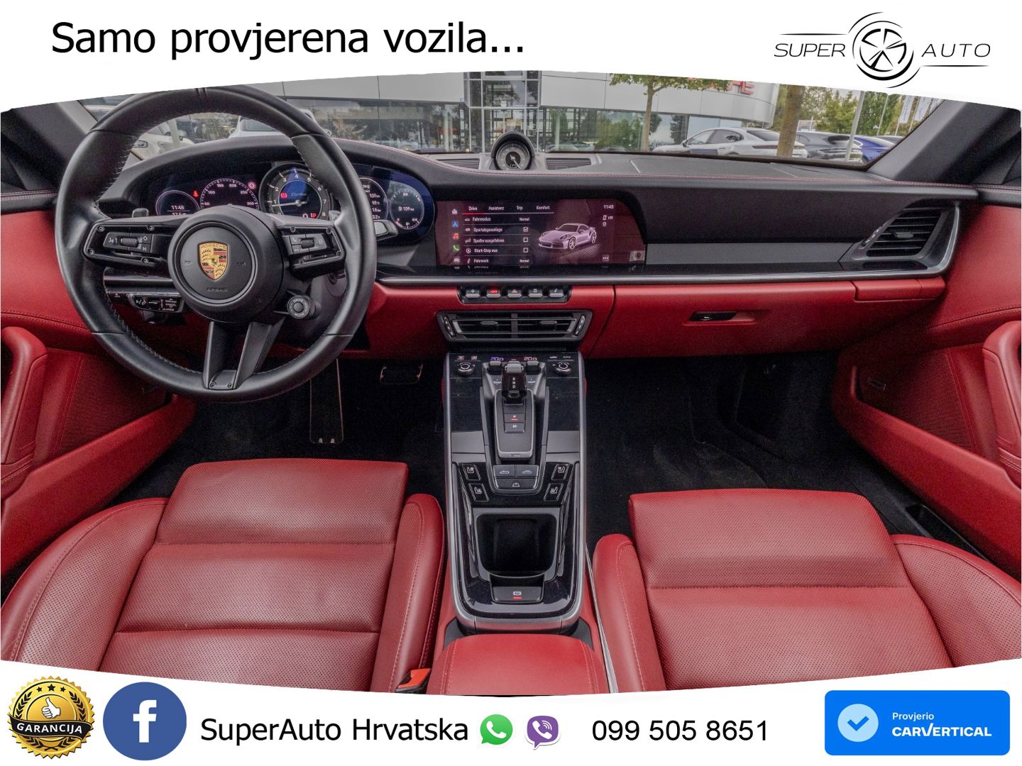 Porsche 911 Turbo Cabriolet 3.8 (580 KS) PDK LED+GR SJED+ACC