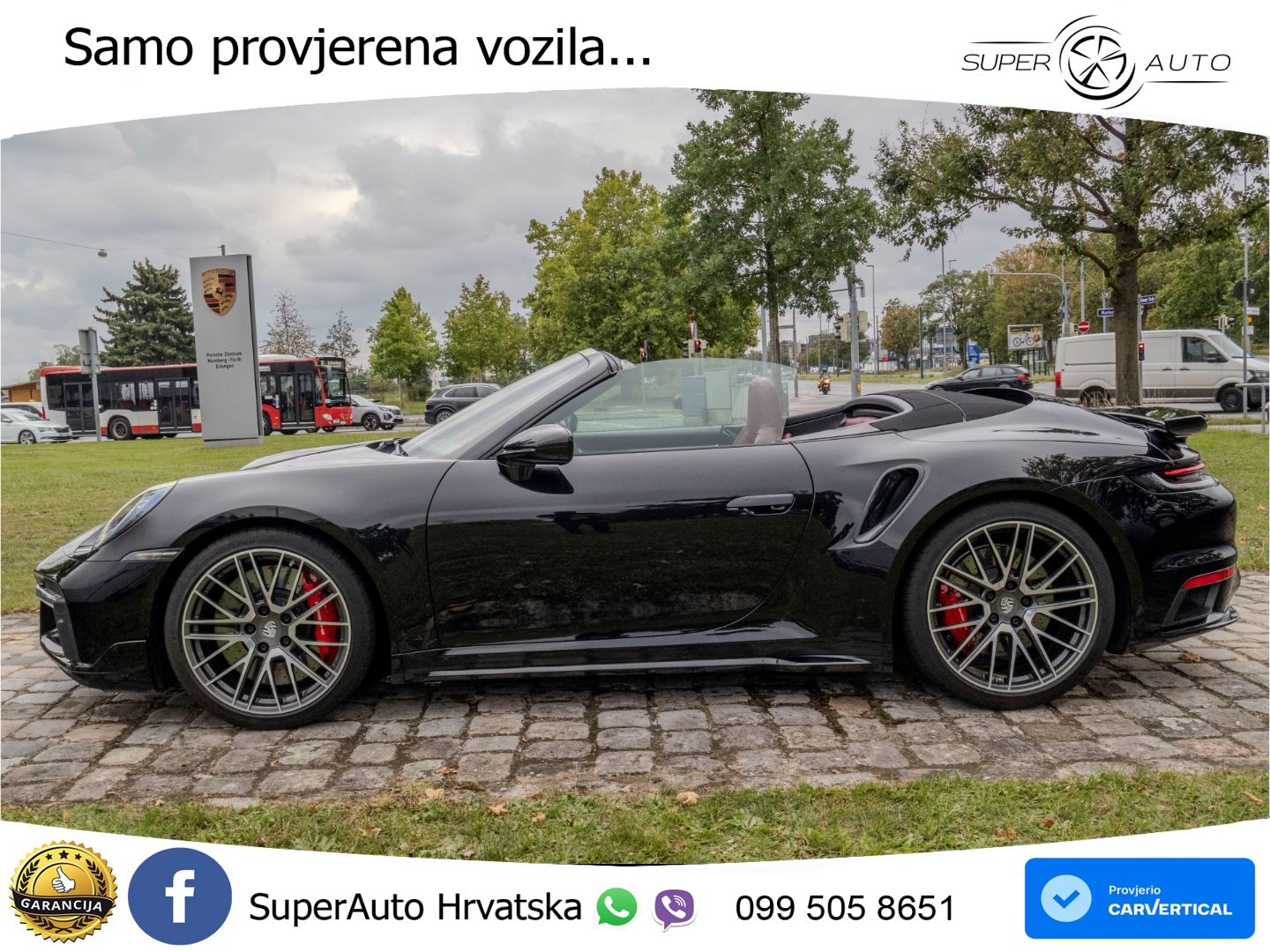 Porsche 911 Turbo Cabriolet 3.8 (580 KS) PDK LED+GR SJED+ACC
