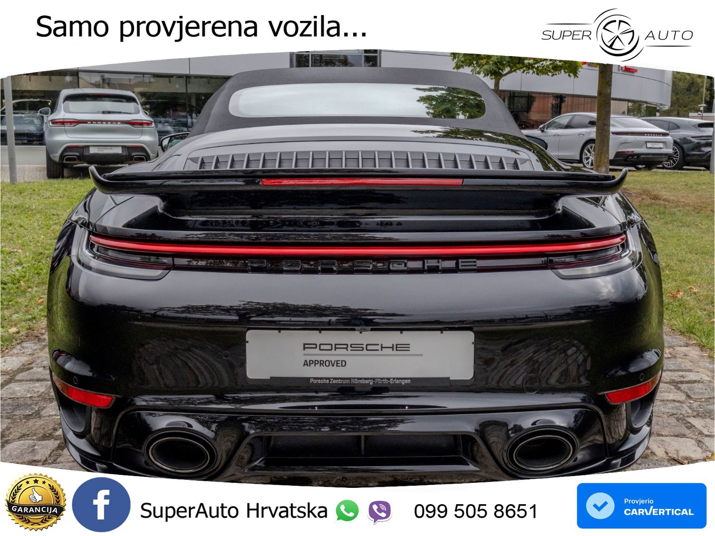 Porsche 911 Turbo Cabriolet 3.8 (580 KS) PDK LED+GR SJED+ACC