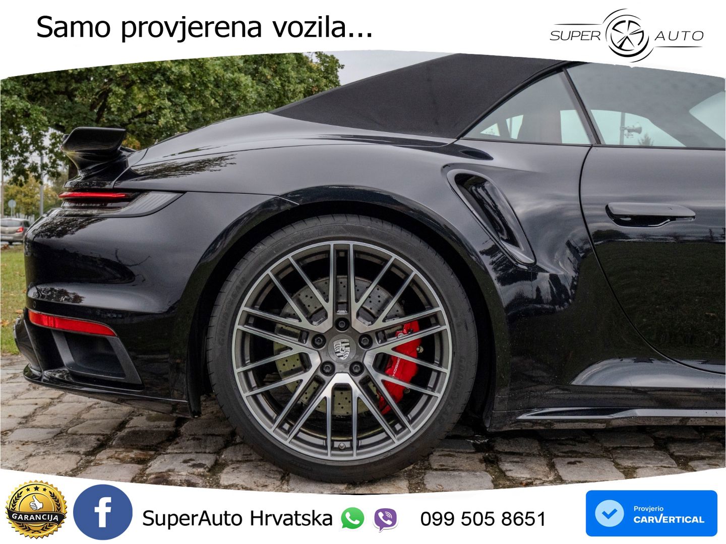 Porsche 911 Turbo Cabriolet 3.8 (580 KS) PDK LED+GR SJED+ACC