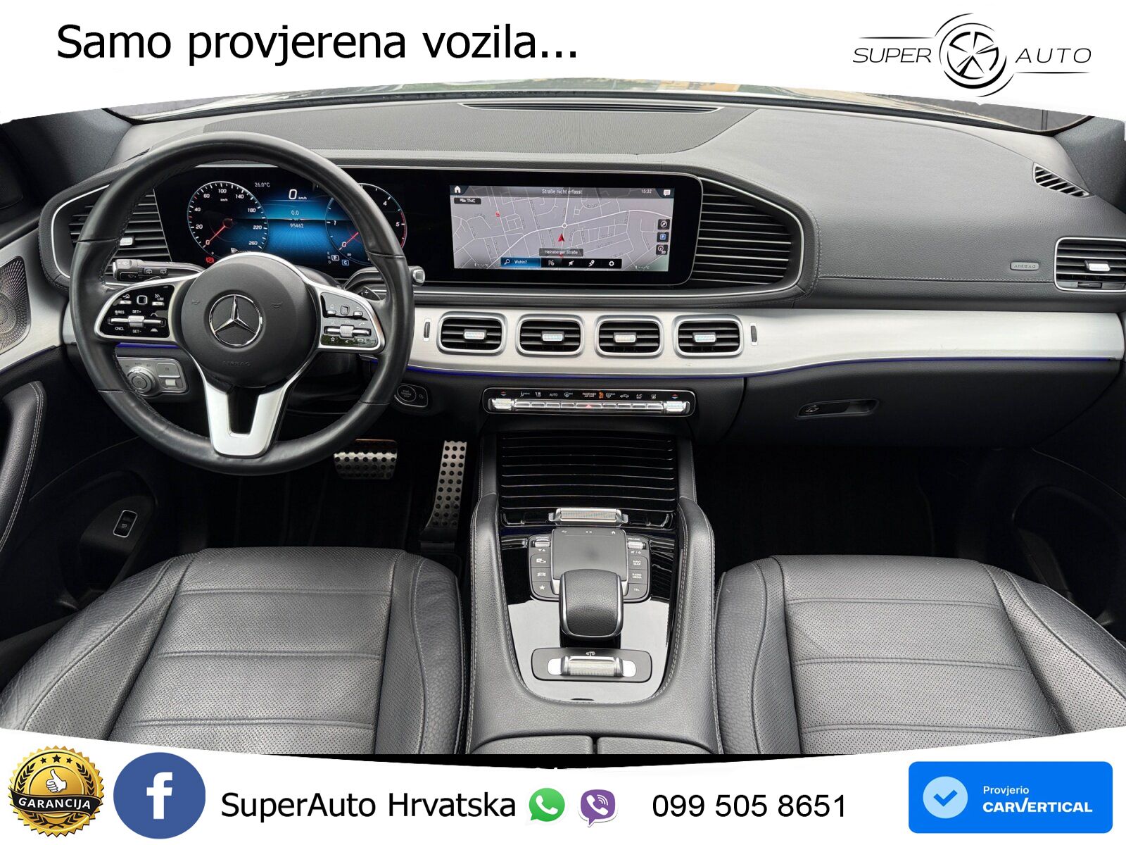 Mercedes-Benz GLS GLS 400d 4MATIC G-TRONIC AMG ZRAČNI+ACC+GR SJED+KAM+PANO