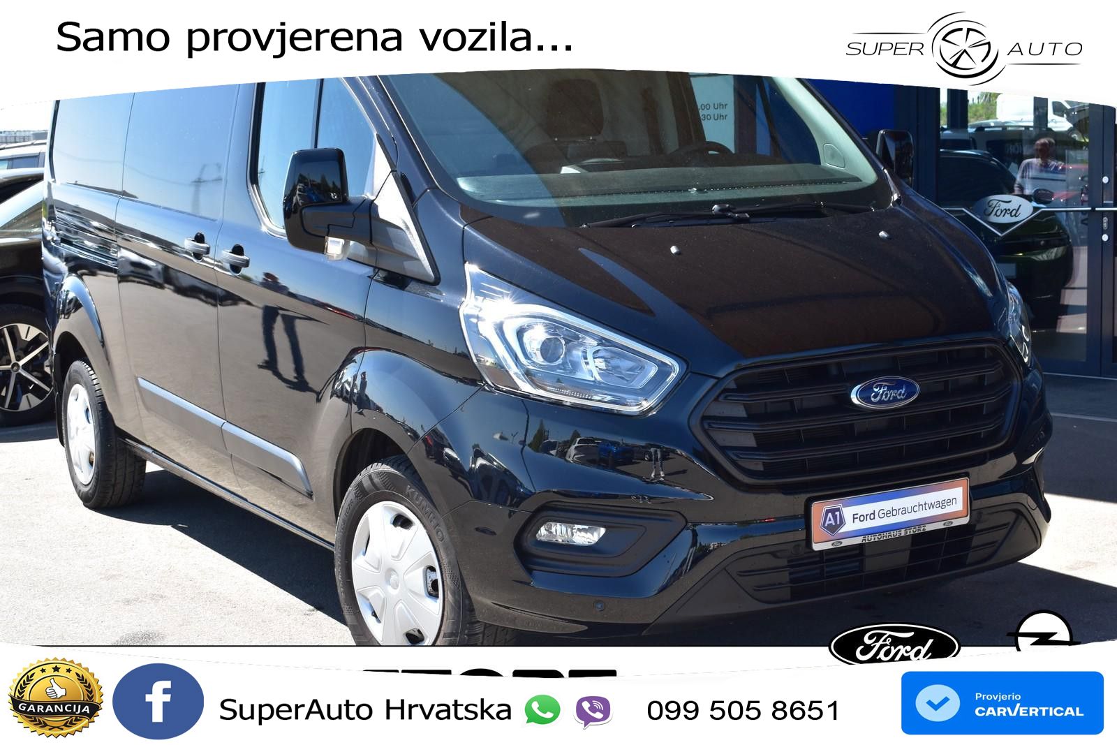 Ford Transit Custom Kasten 320 L2 Trend SICHT PAKET|K 131 KS
