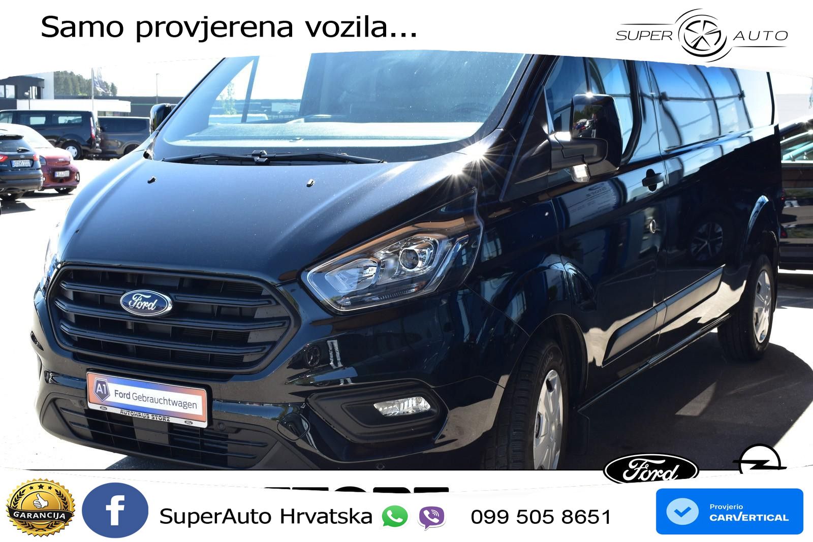 Ford Transit Custom Kasten 320 L2 Trend SICHT PAKET|K 131 KS