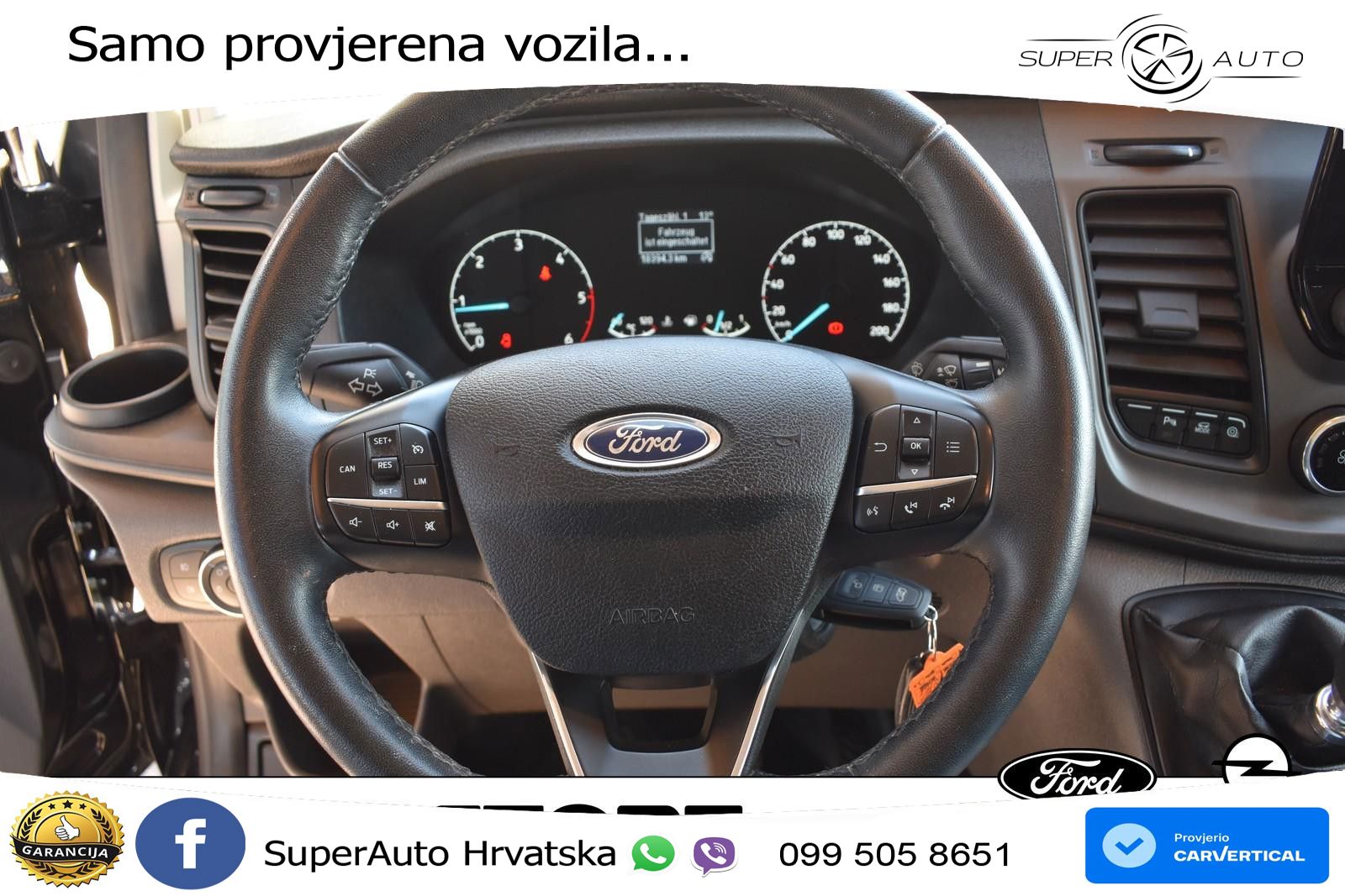 Ford Transit Custom Kasten 320 L2 Trend SICHT PAKET|K 131 KS