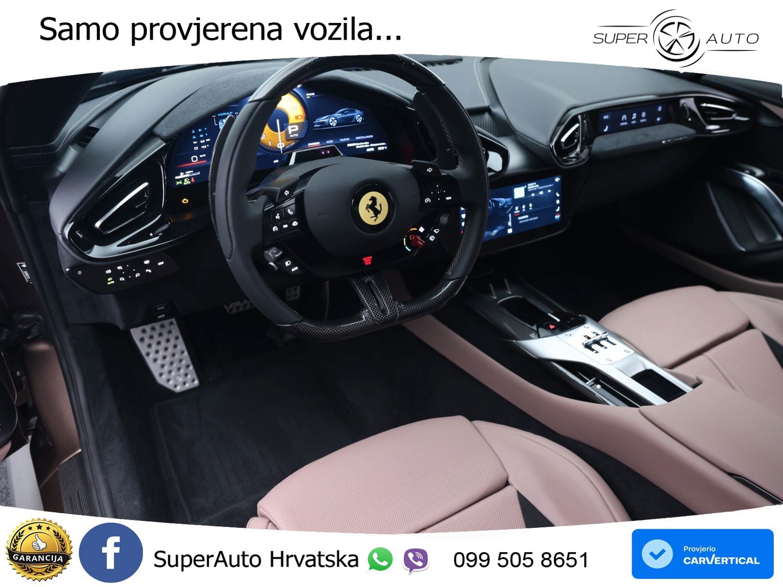 Ferrari 12Cilindri 6.5 V12 (830 KS) DCT LED+GR SJED+ACC
