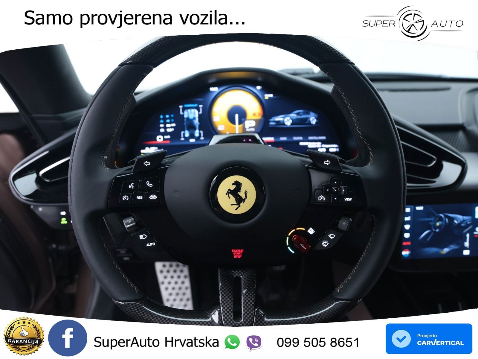Ferrari 12Cilindri 6.5 V12 (830 KS) DCT LED+GR SJED+ACC