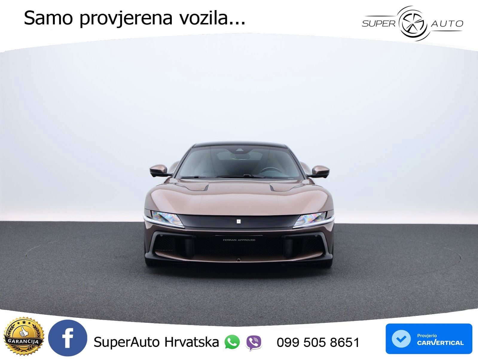Ferrari 12Cilindri 6.5 V12 (830 KS) DCT LED+GR SJED+ACC