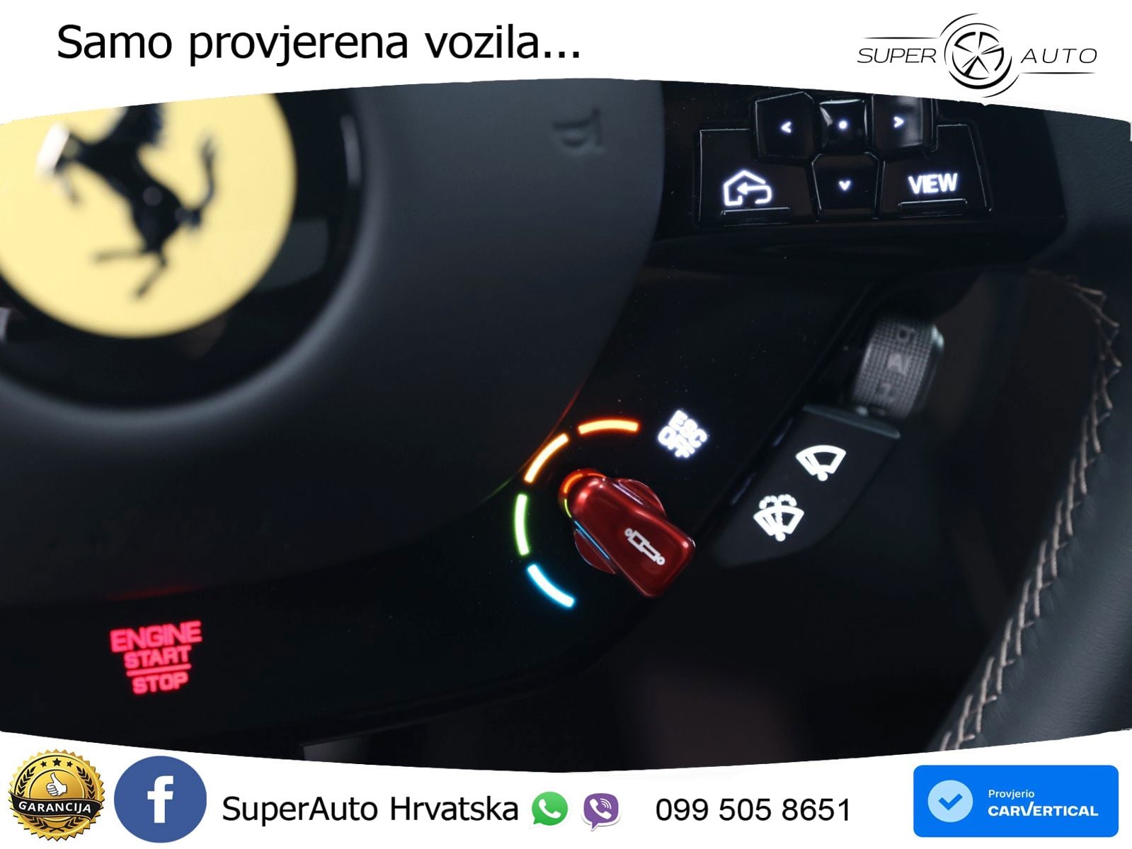 Ferrari 12Cilindri 6.5 V12 (830 KS) DCT LED+GR SJED+ACC