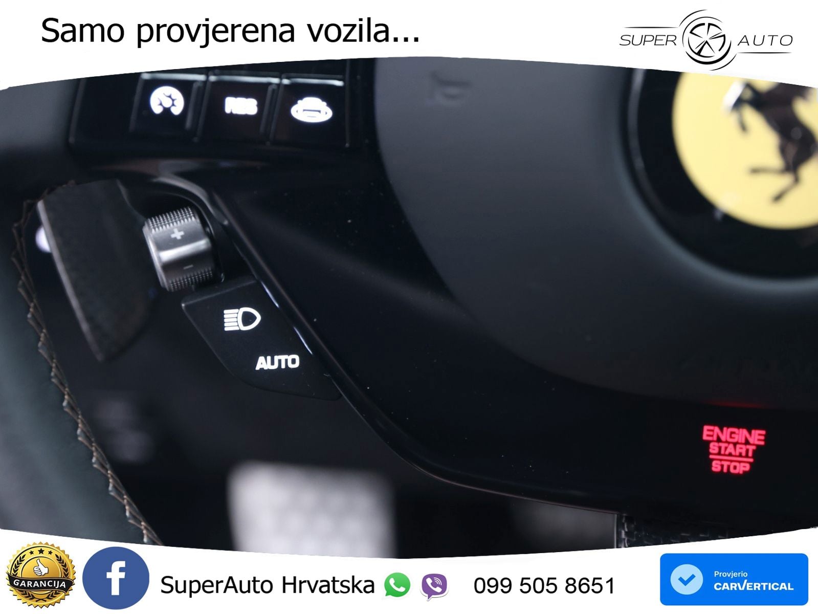 Ferrari 12Cilindri 6.5 V12 (830 KS) DCT LED+GR SJED+ACC