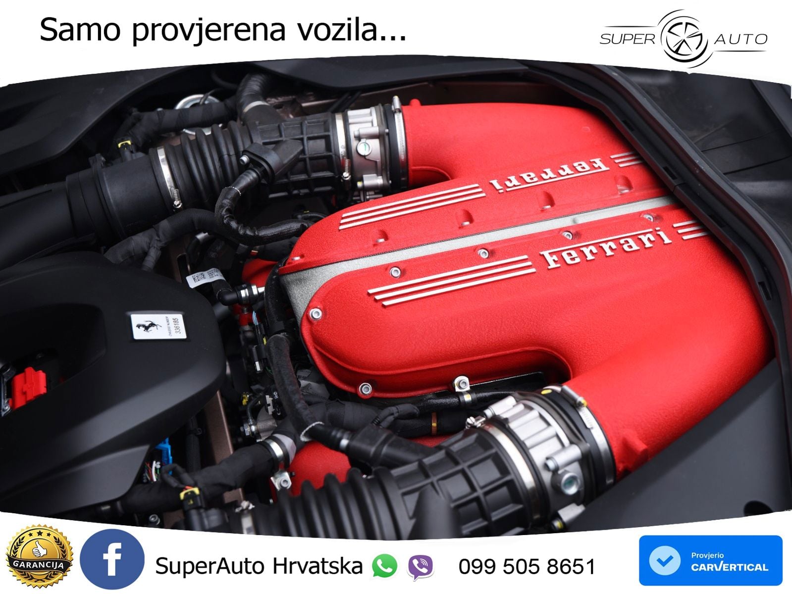 Ferrari 12Cilindri 6.5 V12 (830 KS) DCT LED+GR SJED+ACC