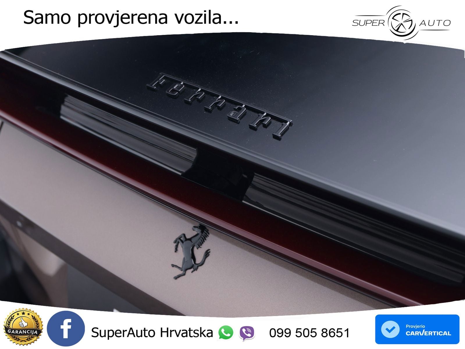 Ferrari 12Cilindri 6.5 V12 (830 KS) DCT LED+GR SJED+ACC