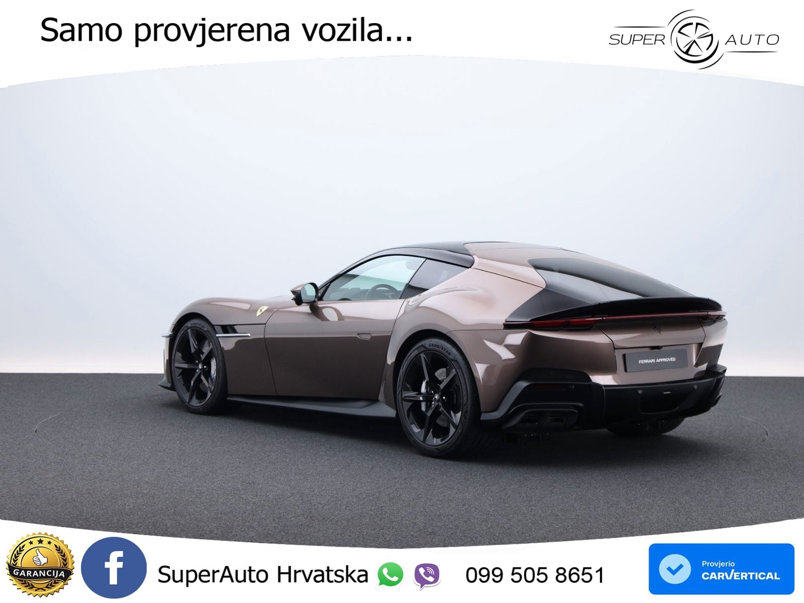 Ferrari 12Cilindri 6.5 V12 (830 KS) DCT LED+GR SJED+ACC