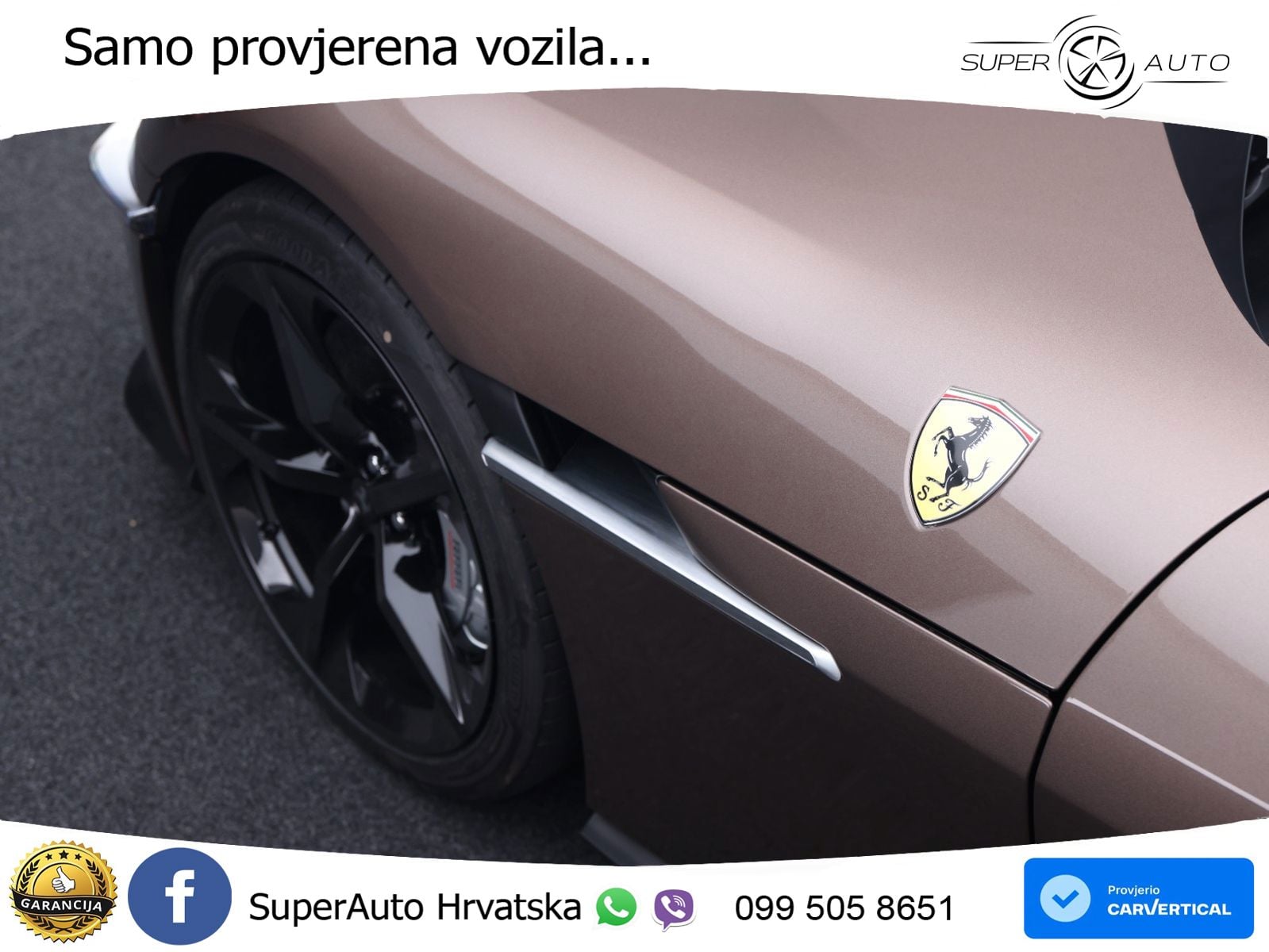 Ferrari 12Cilindri 6.5 V12 (830 KS) DCT LED+GR SJED+ACC