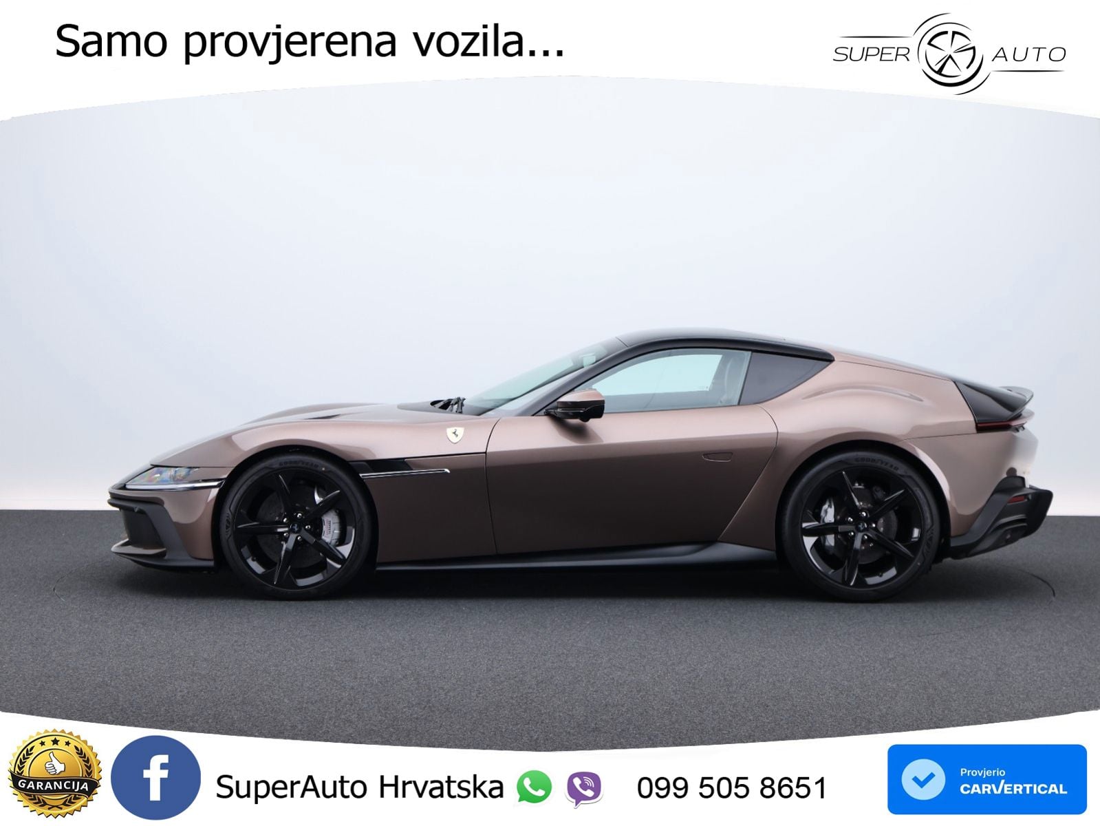 Ferrari 12Cilindri 6.5 V12 (830 KS) DCT LED+GR SJED+ACC