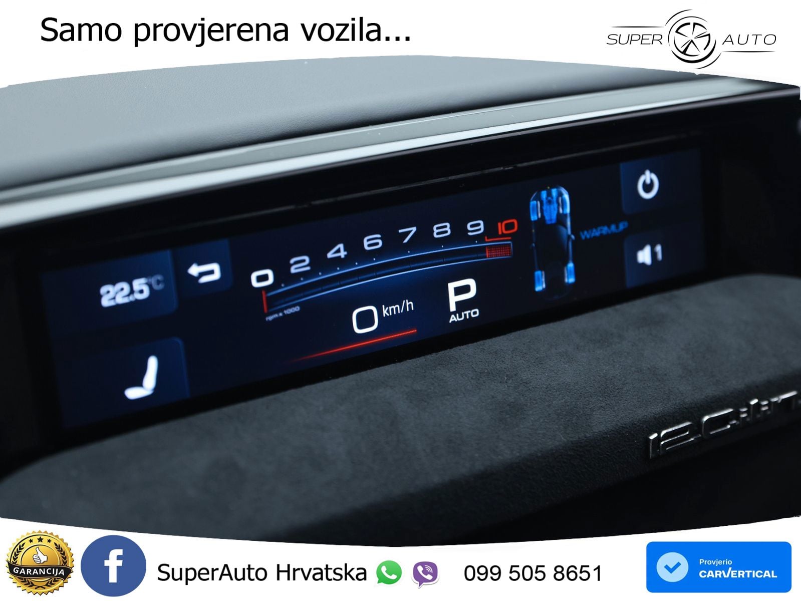 Ferrari 12Cilindri 6.5 V12 (830 KS) DCT LED+GR SJED+ACC