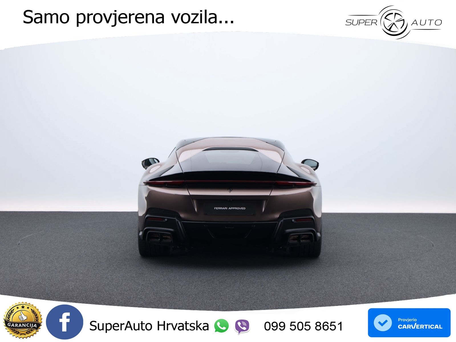Ferrari 12Cilindri 6.5 V12 (830 KS) DCT LED+GR SJED+ACC