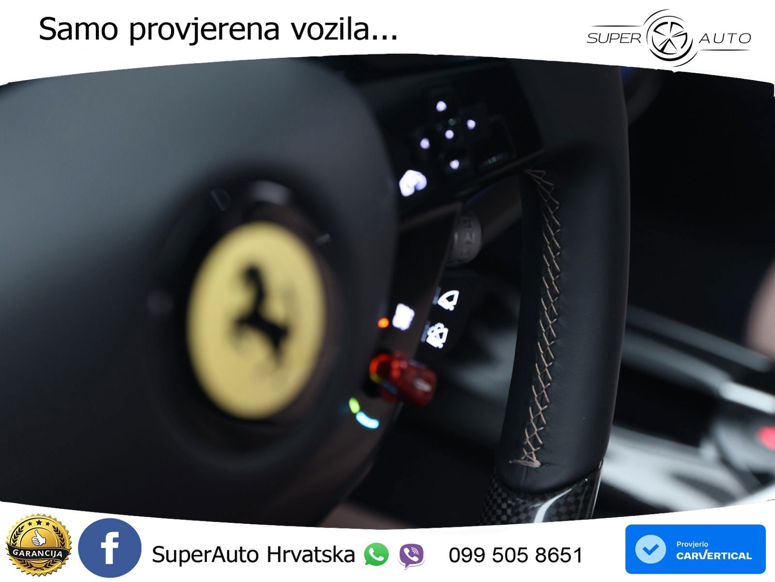 Ferrari 12Cilindri 6.5 V12 (830 KS) DCT LED+GR SJED+ACC