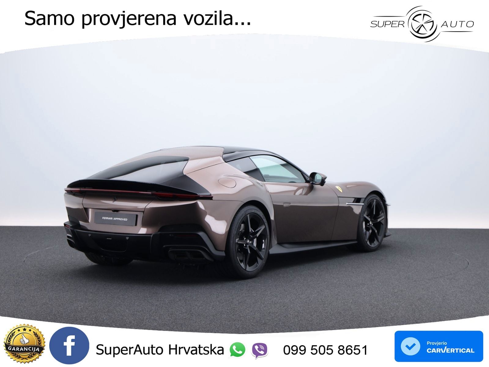 Ferrari 12Cilindri 6.5 V12 (830 KS) DCT LED+GR SJED+ACC