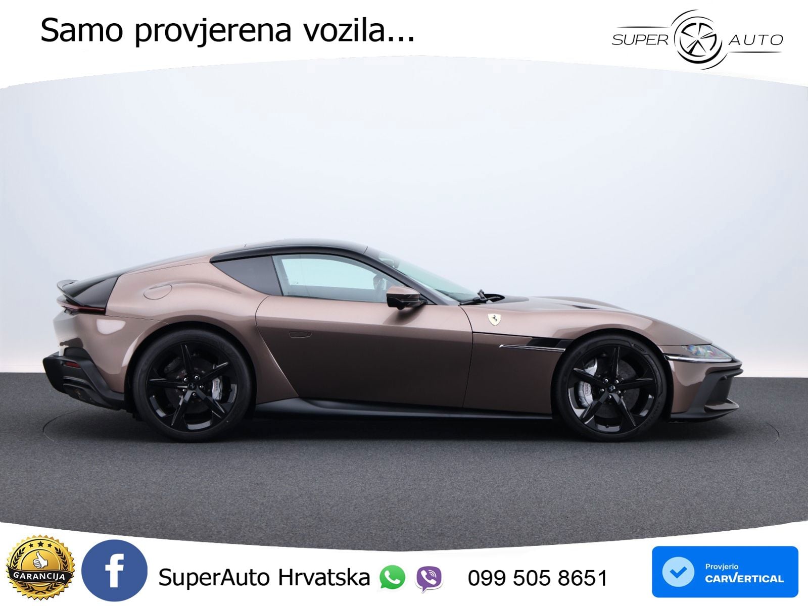 Ferrari 12Cilindri 6.5 V12 (830 KS) DCT LED+GR SJED+ACC