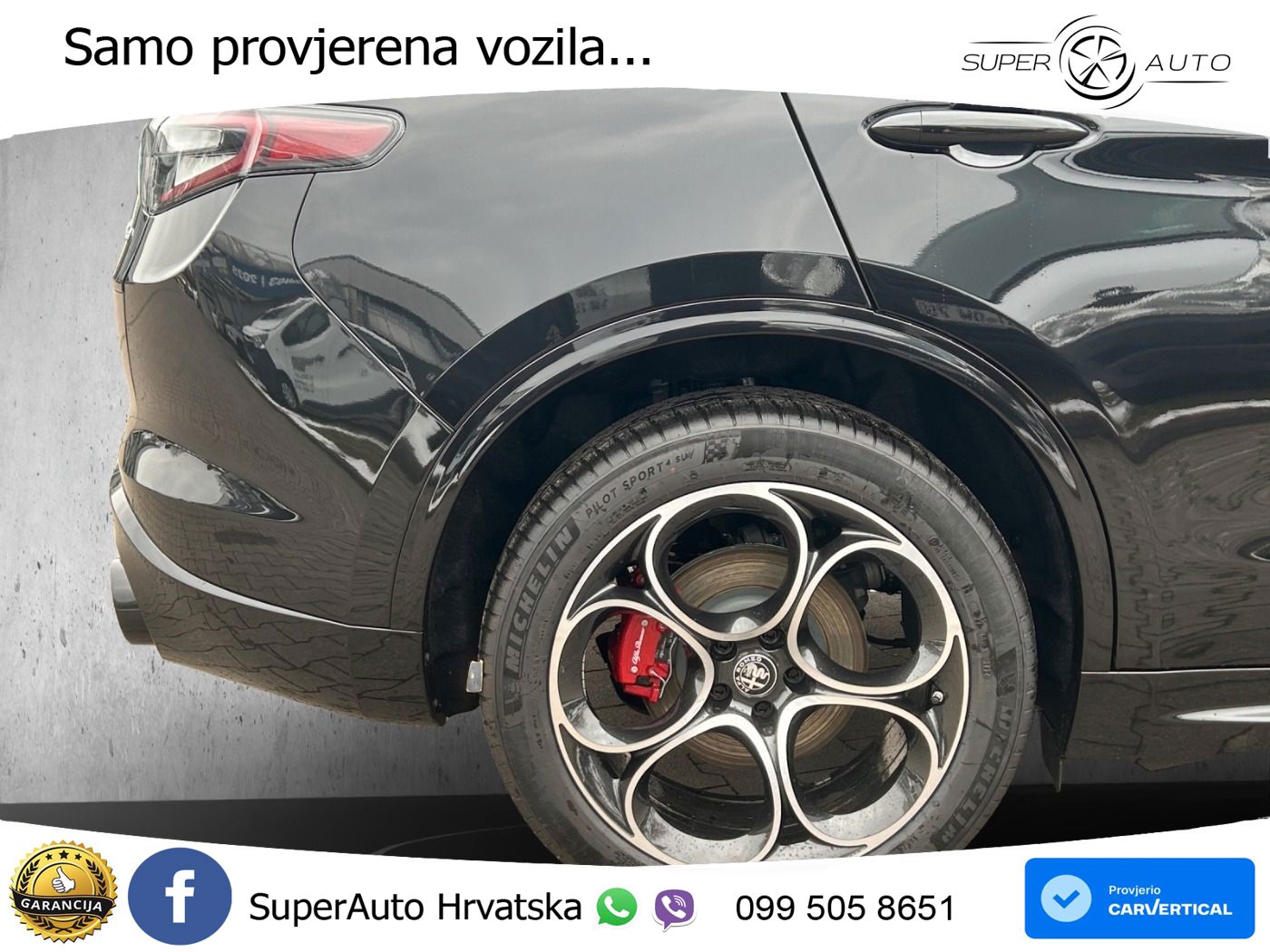 Alfa Romeo Stelvio 2.0 Turbo (280 KS) Q4 Automatic LED+GR SJED+ACC