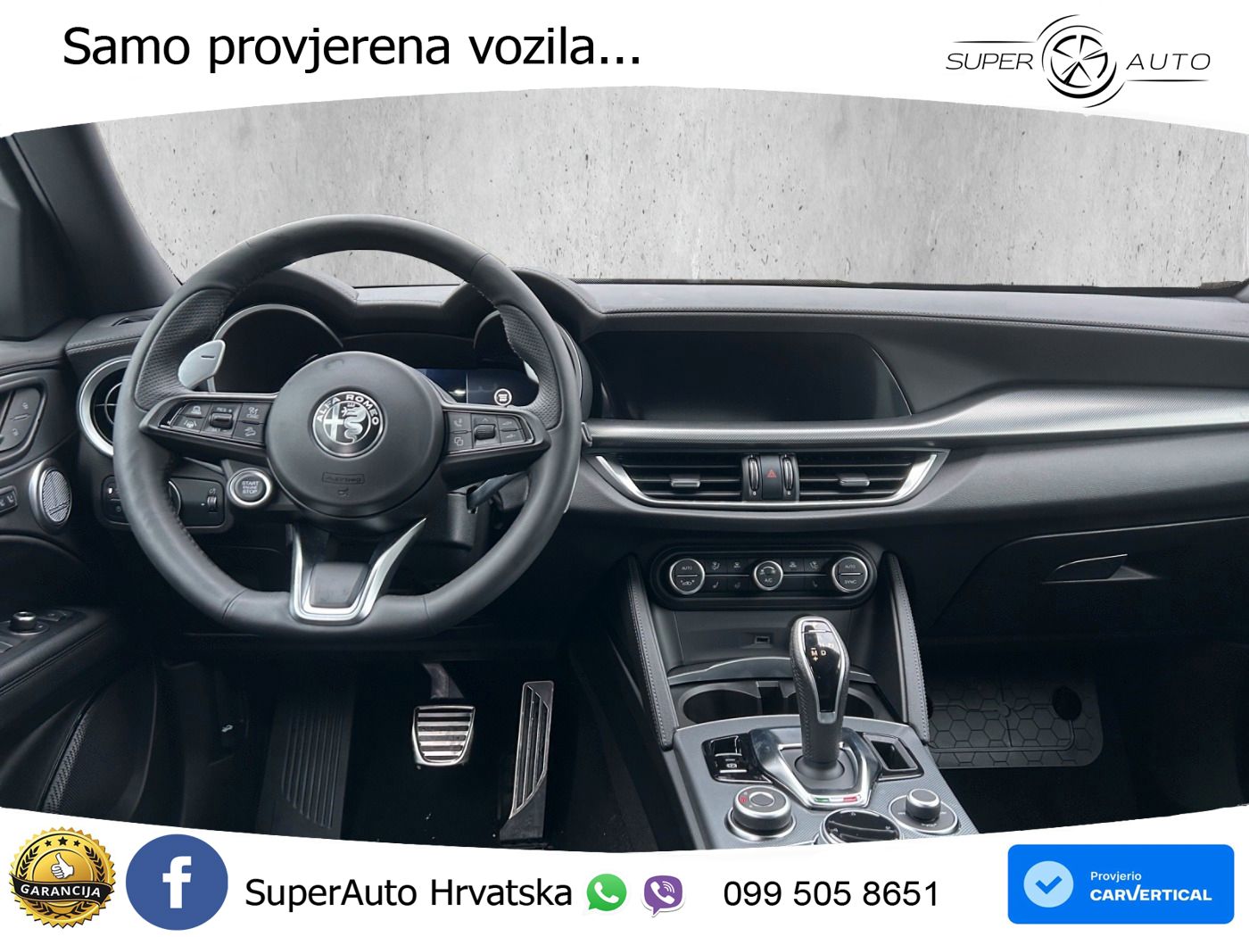 Alfa Romeo Stelvio 2.0 Turbo (280 KS) Q4 Automatic LED+GR SJED+ACC
