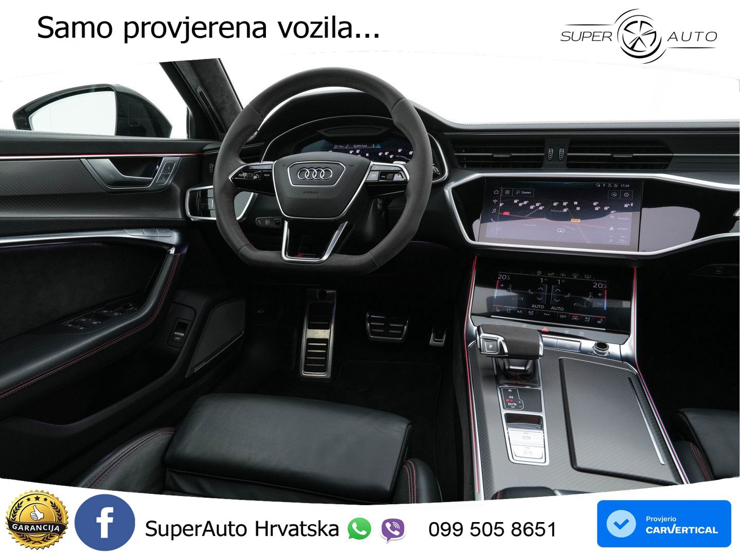 Audi RS6 Avant 4.0 TFSI V8 (600 KS) quattro Tiptronic LED+GR SJED+ACC