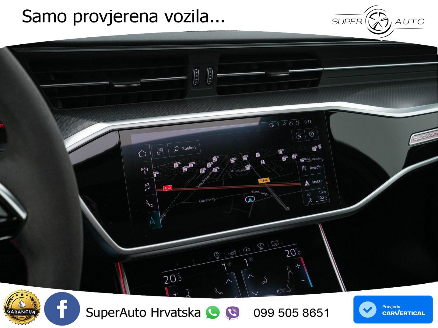 Audi RS6 Avant 4.0 TFSI V8 (600 KS) quattro Tiptronic LED+GR SJED+ACC