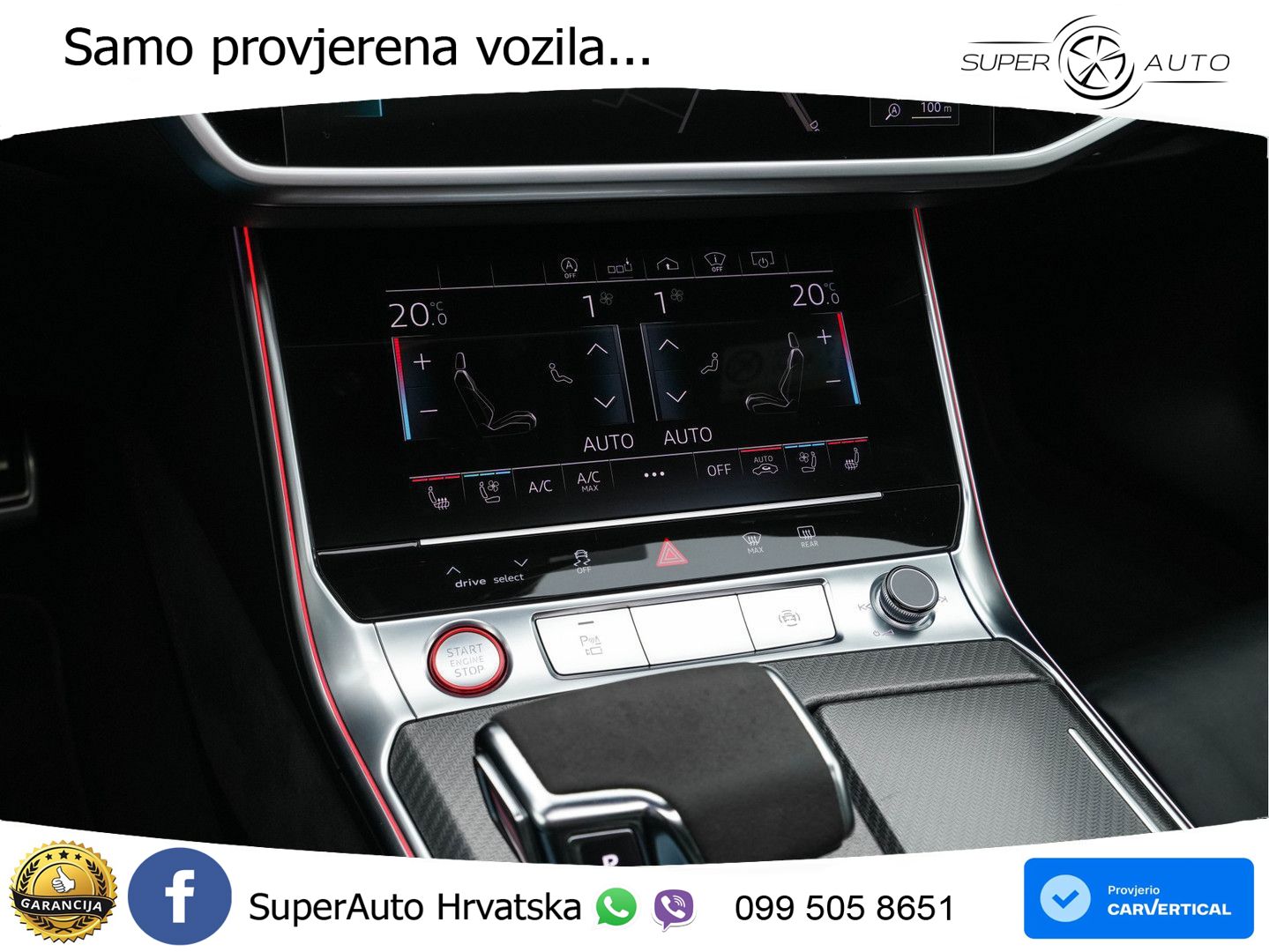 Audi RS6 Avant 4.0 TFSI V8 (600 KS) quattro Tiptronic LED+GR SJED+ACC