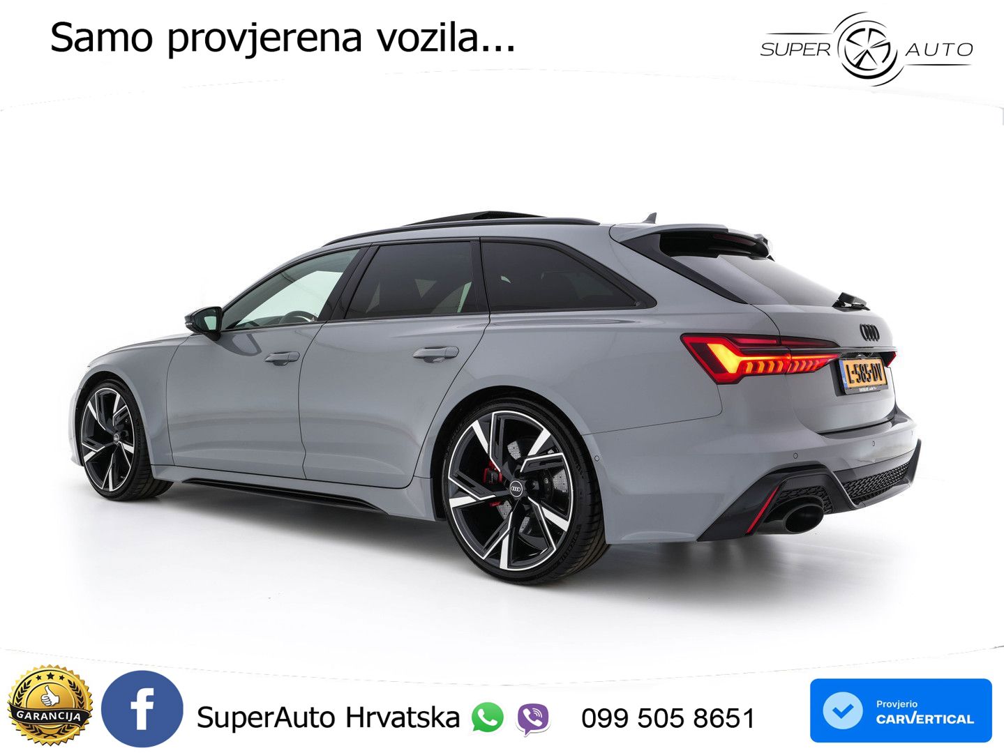 Audi RS6 Avant 4.0 TFSI V8 (600 KS) quattro Tiptronic LED+GR SJED+ACC