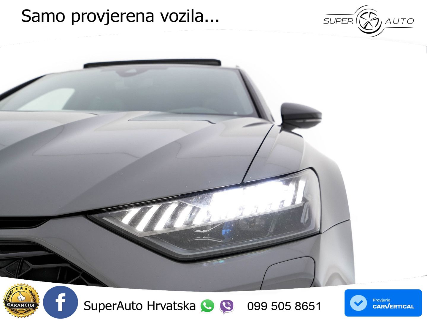 Audi RS6 Avant 4.0 TFSI V8 (600 KS) quattro Tiptronic LED+GR SJED+ACC