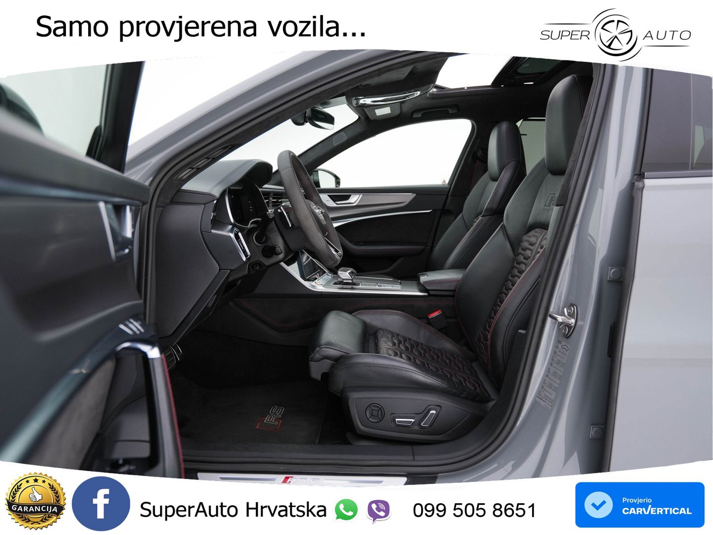 Audi RS6 Avant 4.0 TFSI V8 (600 KS) quattro Tiptronic LED+GR SJED+ACC