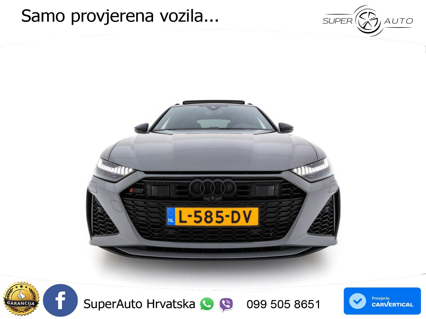 Audi RS6 Avant 4.0 TFSI V8 (600 KS) quattro Tiptronic LED+GR SJED+ACC