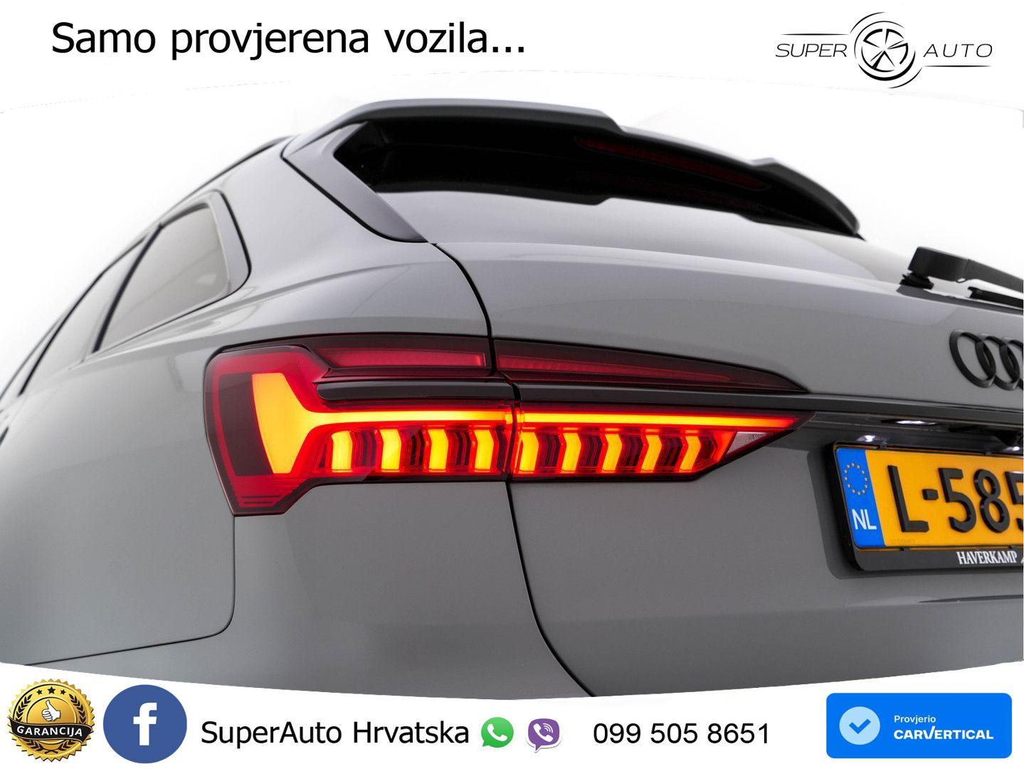 Audi RS6 Avant 4.0 TFSI V8 (600 KS) quattro Tiptronic LED+GR SJED+ACC