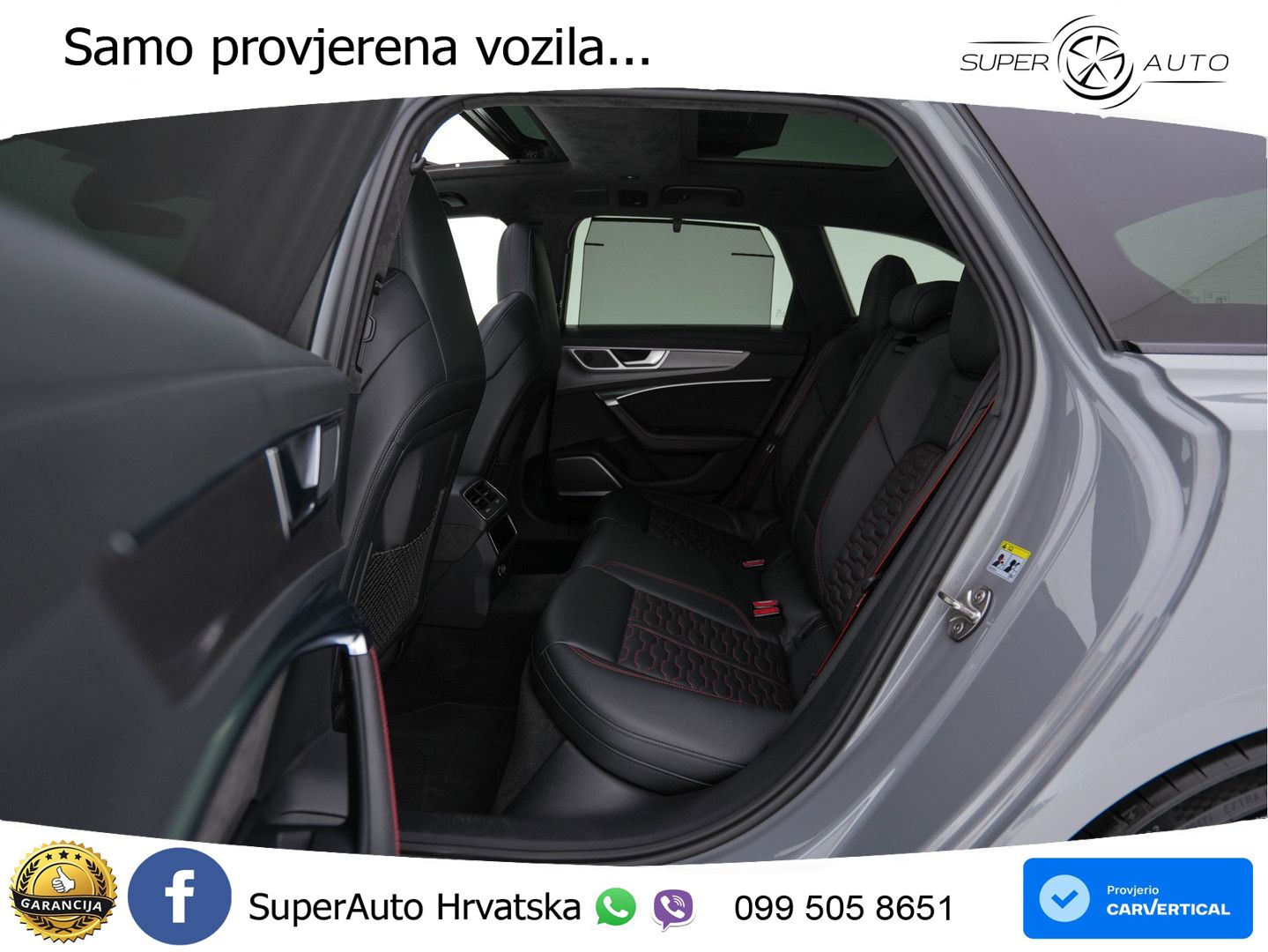 Audi RS6 Avant 4.0 TFSI V8 (600 KS) quattro Tiptronic LED+GR SJED+ACC