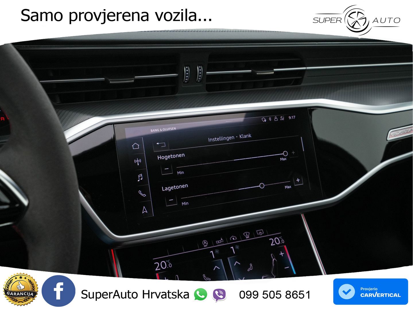 Audi RS6 Avant 4.0 TFSI V8 (600 KS) quattro Tiptronic LED+GR SJED+ACC