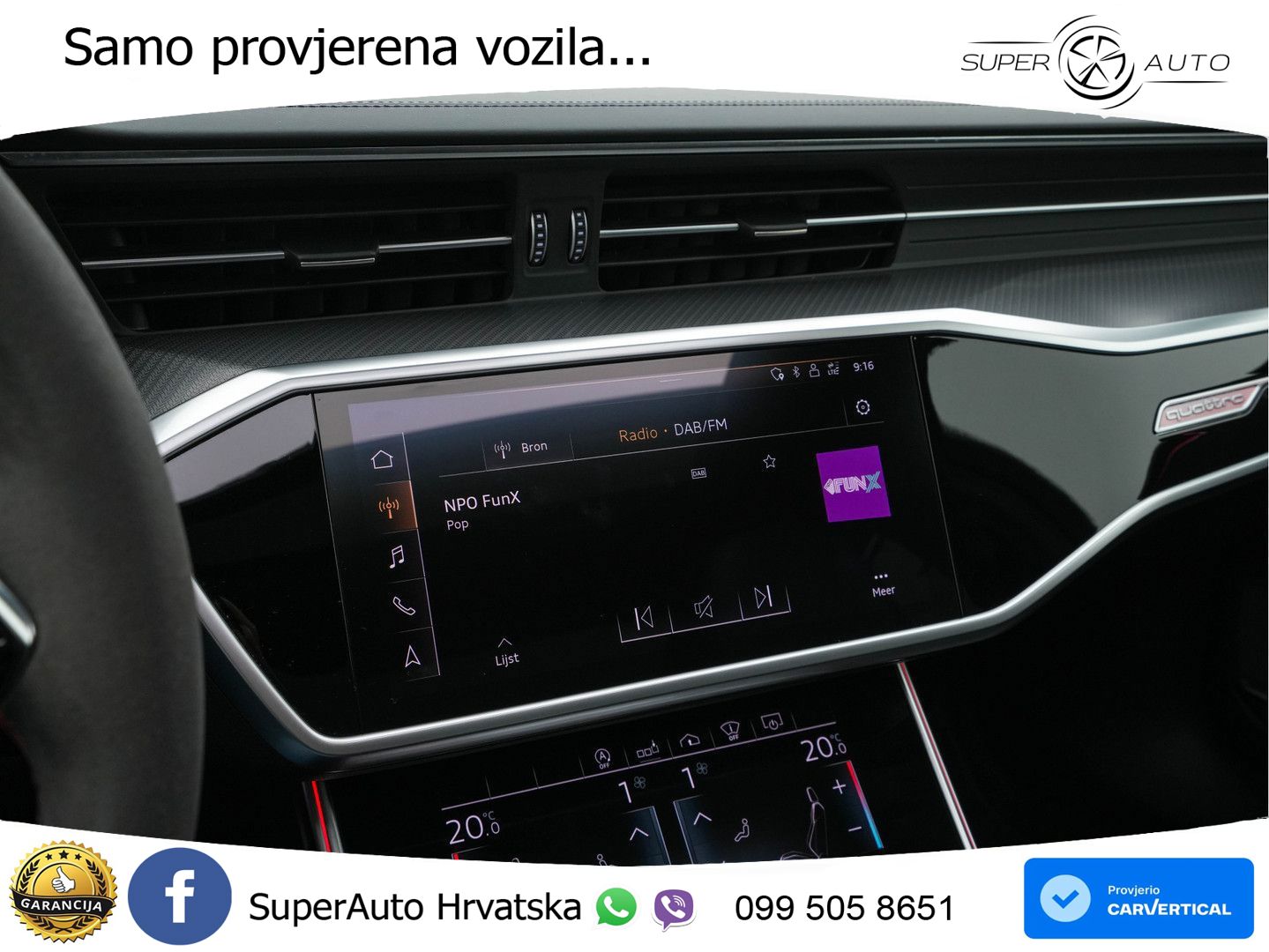 Audi RS6 Avant 4.0 TFSI V8 (600 KS) quattro Tiptronic LED+GR SJED+ACC