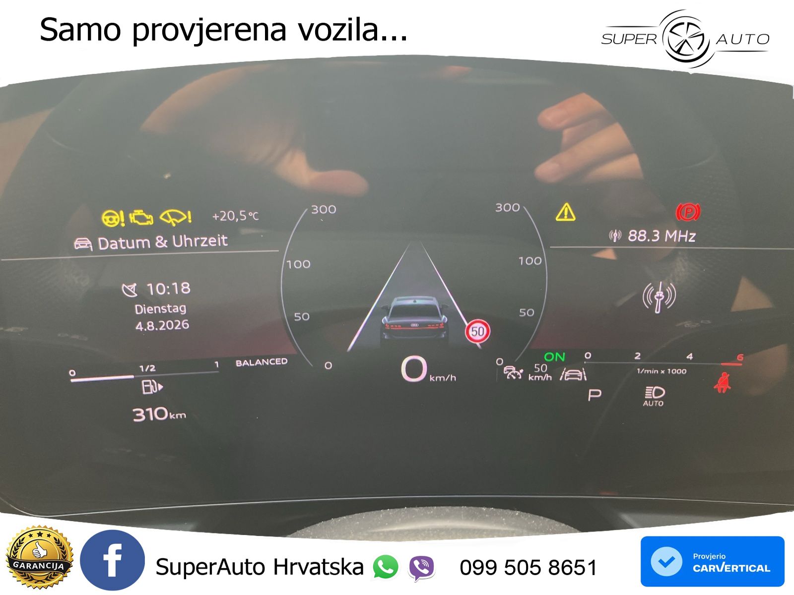 Audi A6 2.0 TDI (204 KS) quattro S tronic S line MATRIX+GR SJED+KAM