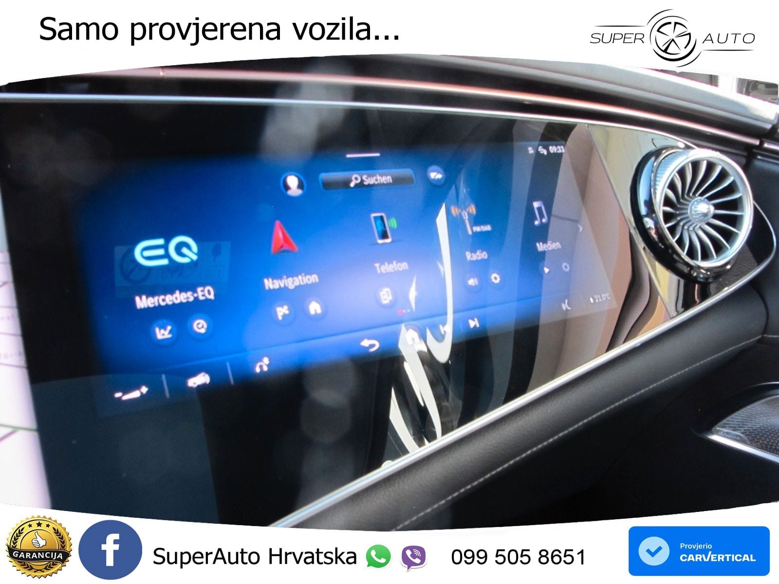 Mercedes EQE SUV 500 105 kWh (408 KS) 4MATIC ACC+GR SJED+360+PANO