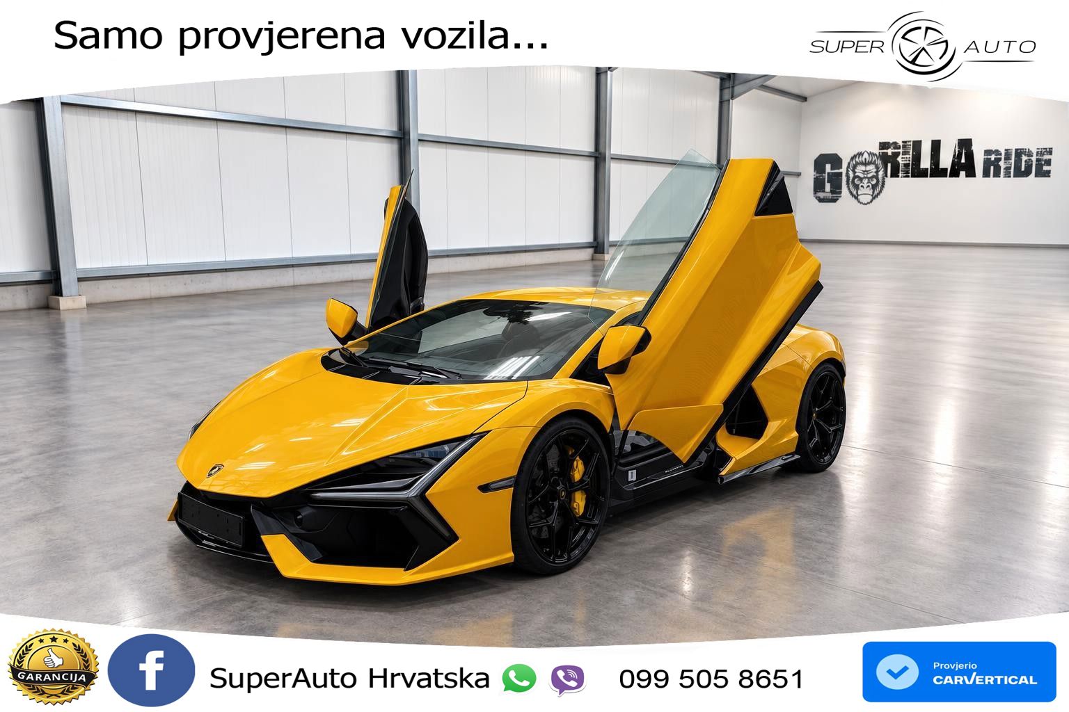 Lamborghini Revuelto 6.5 V12 (1015 KS) 4WD DCT