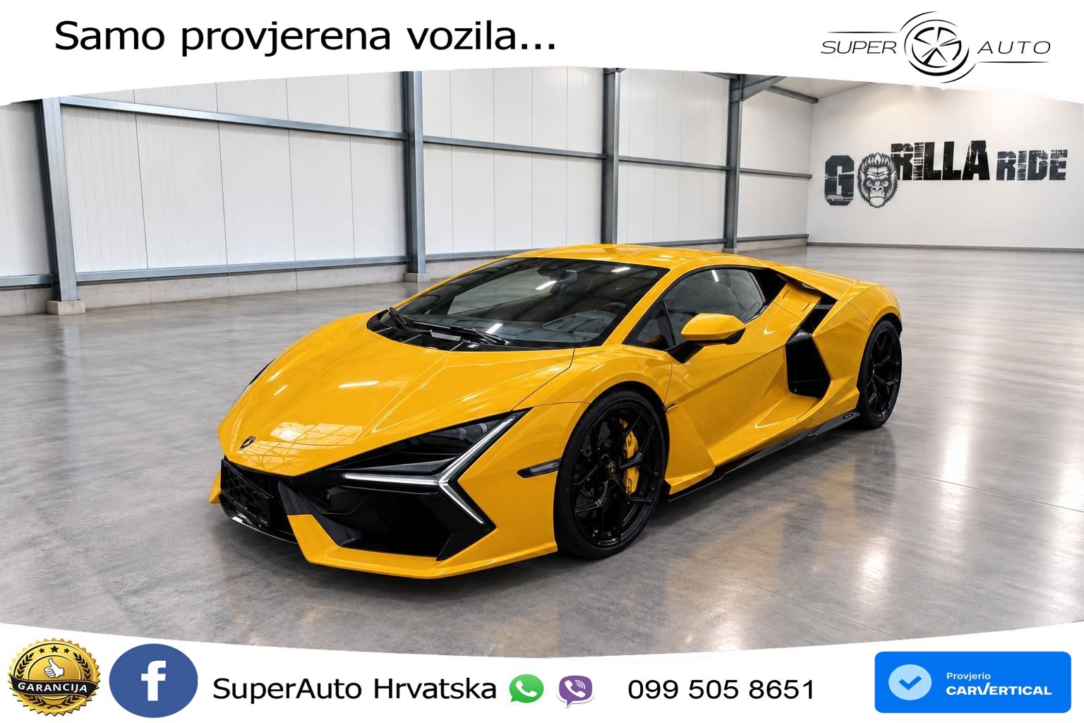 Lamborghini Revuelto 6.5 V12 (1015 KS) 4WD DCT