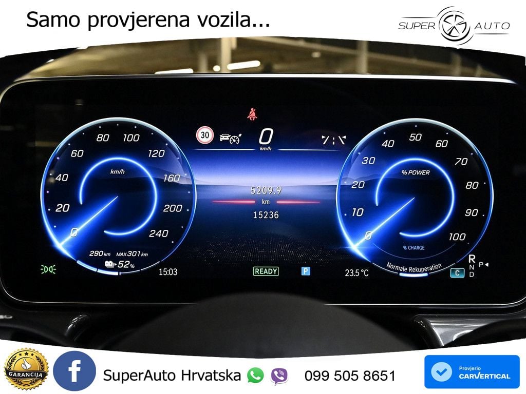 Mercedes EQE SUV 300 100 kWh (245 KS) LED+GR SJED+ACC