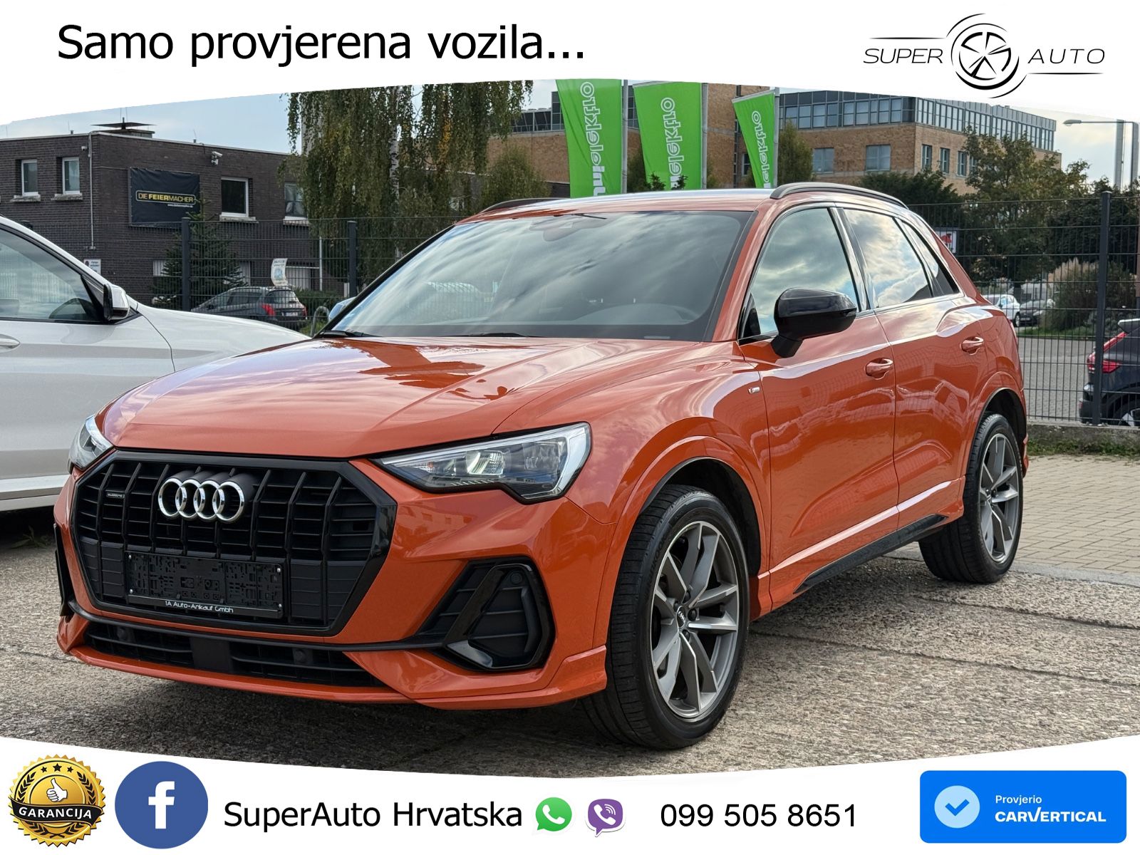 Audi Q3 40 TFSI (190 KS) quattro S tronic S line