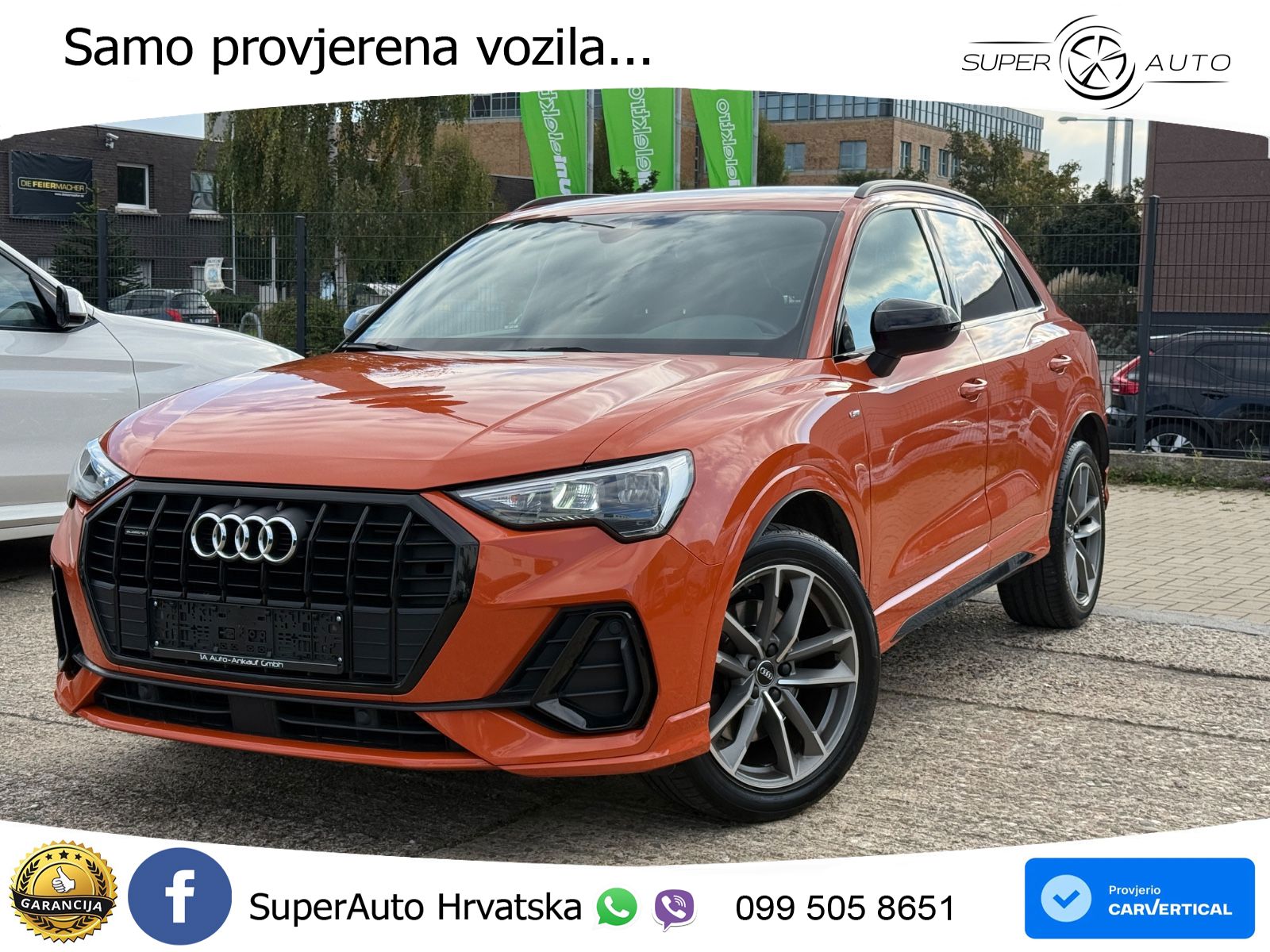 Audi Q3 40 TFSI (190 KS) quattro S tronic S line