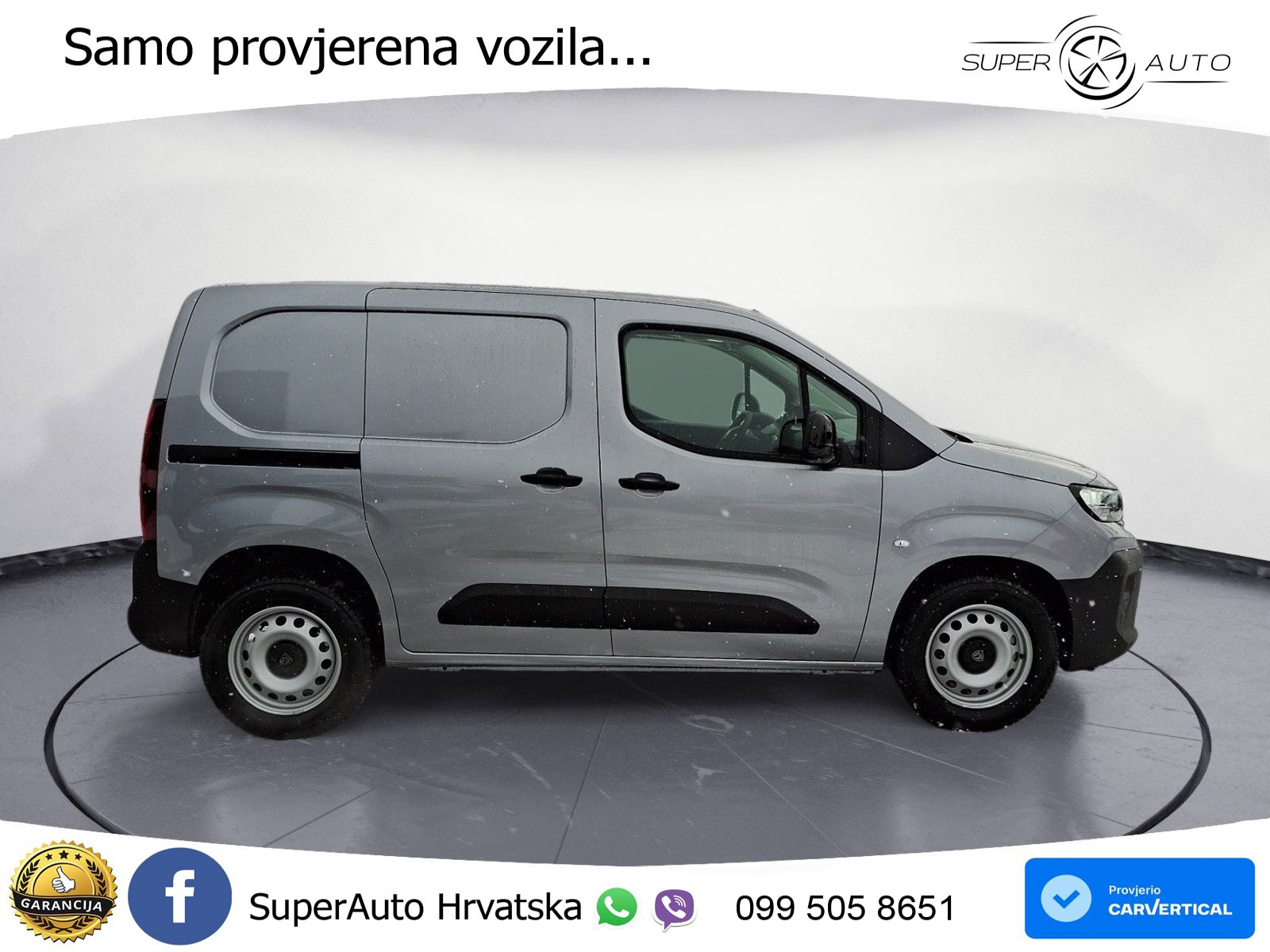 Peugeot Partner M erhö. Nutz. Diesel 100 Worksite Paket, 102 KS