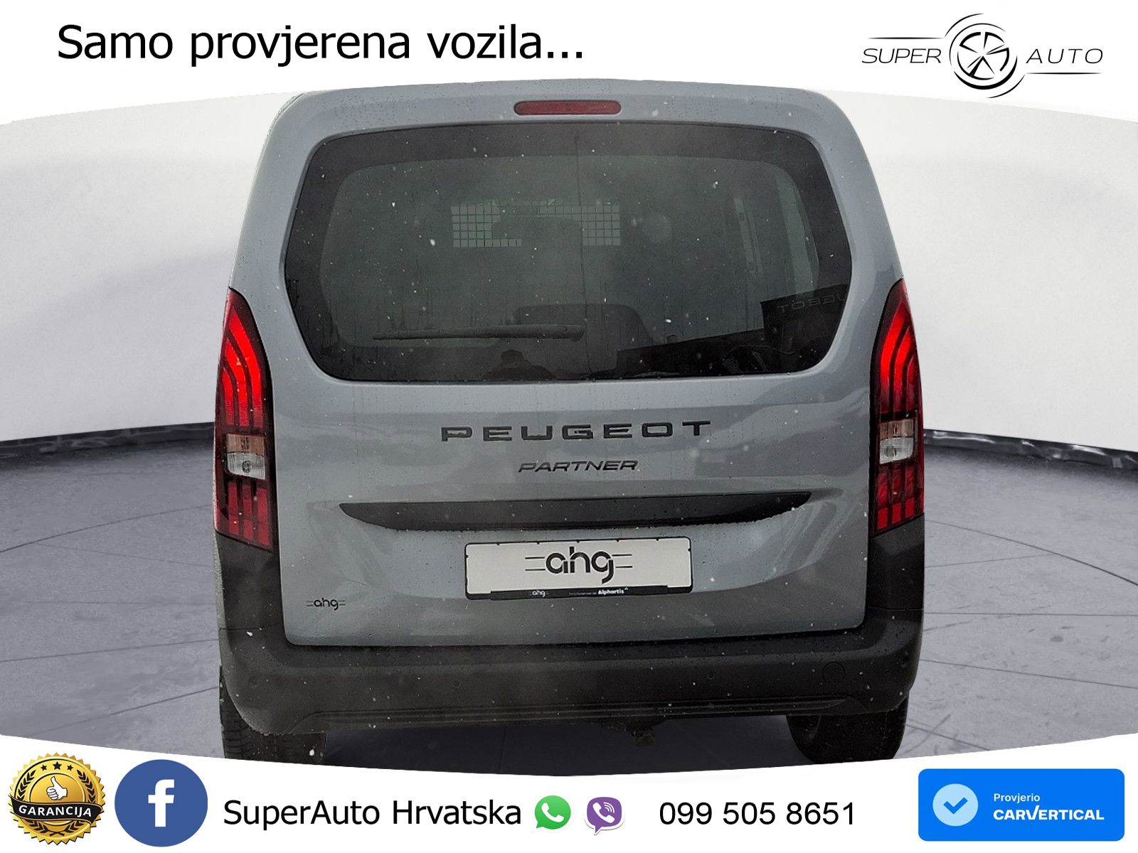 Peugeot Partner M erhö. Nutz. Diesel 100 Worksite Paket, 102 KS