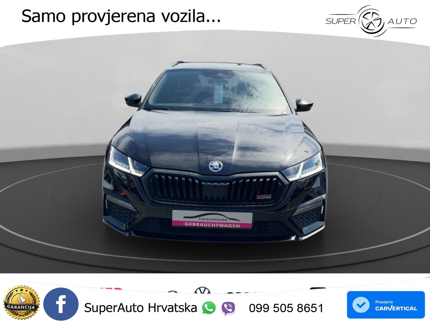 Škoda Octavia Combi RS 2.0 TDI (200 KS) DSG LED+GR SJED+ACC