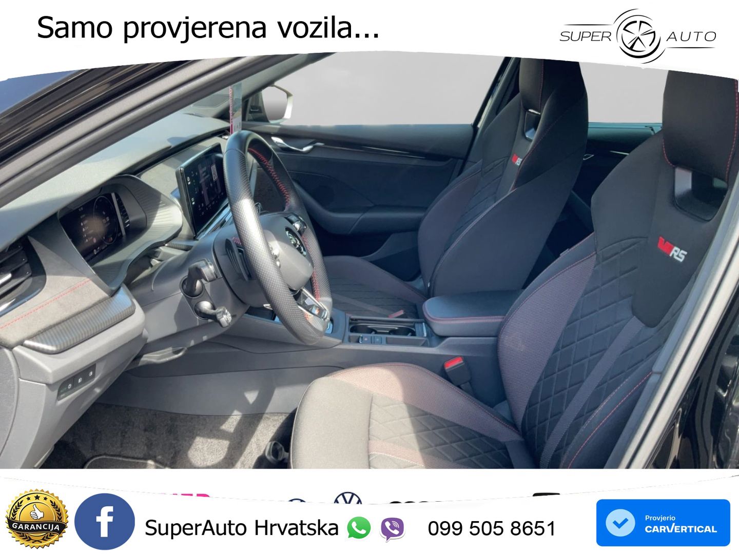 Škoda Octavia Combi RS 2.0 TDI (200 KS) DSG LED+GR SJED+ACC