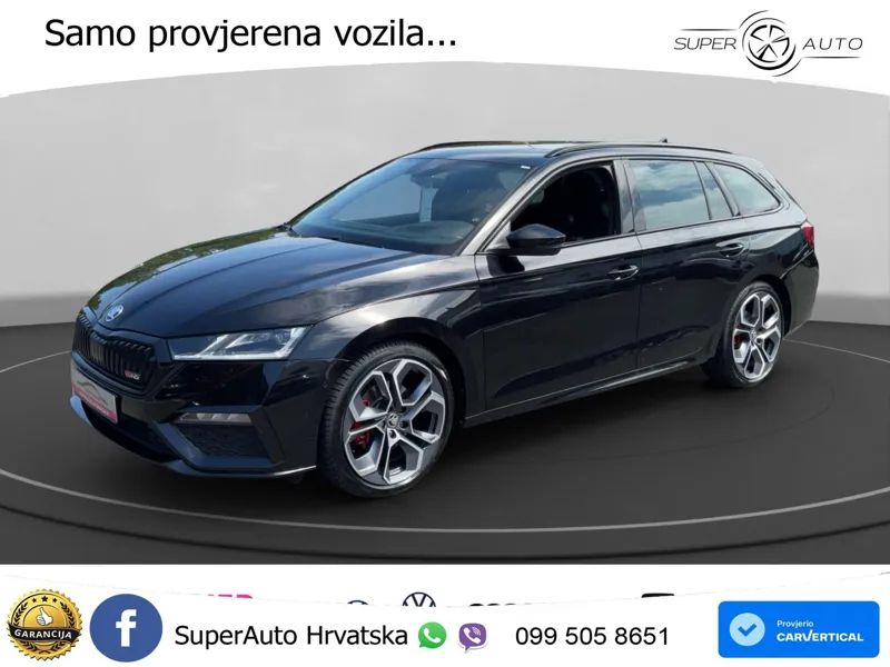 Škoda Octavia Combi RS 2.0 TDI (200 KS) DSG LED+GR SJED+ACC